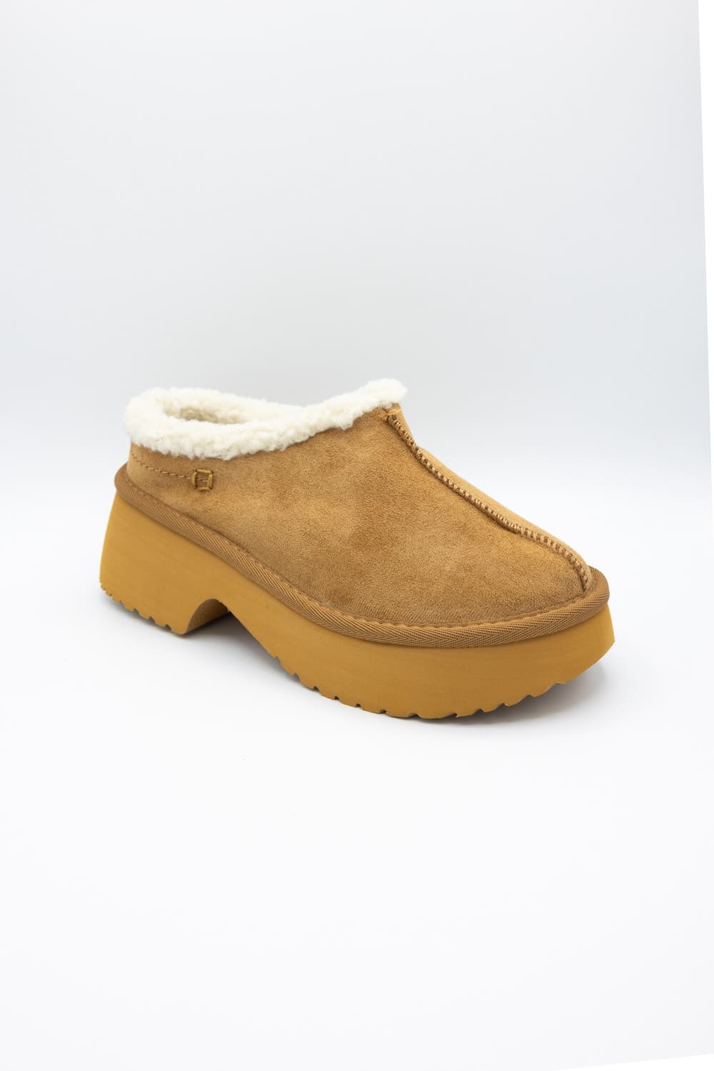 Beach by Matisse Anton Lug Mule Slippers for Women in Chestnut