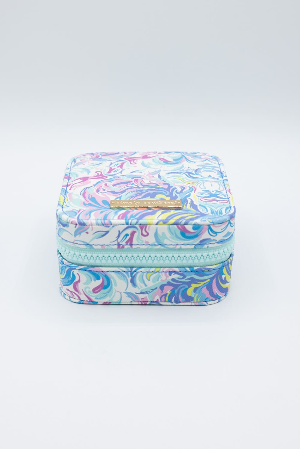 Simply Southern Jewelry Box Case in Light Blue