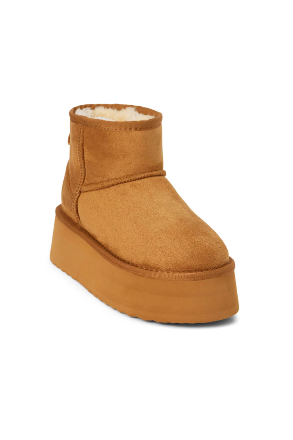 Matisse Keystone Platform Booties for Women in Chestnut