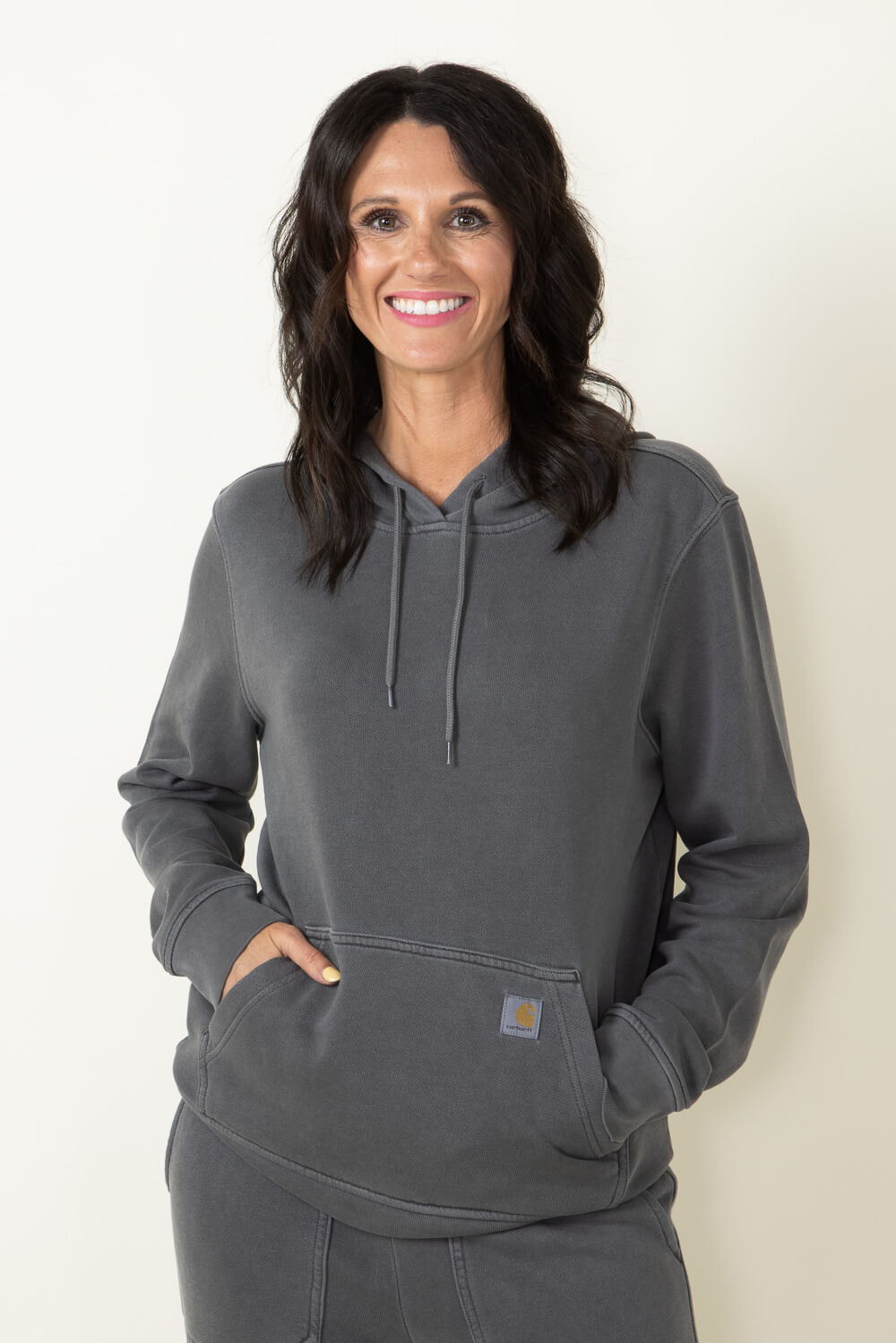 Carhartt Icon Hoodie for Women in Grey