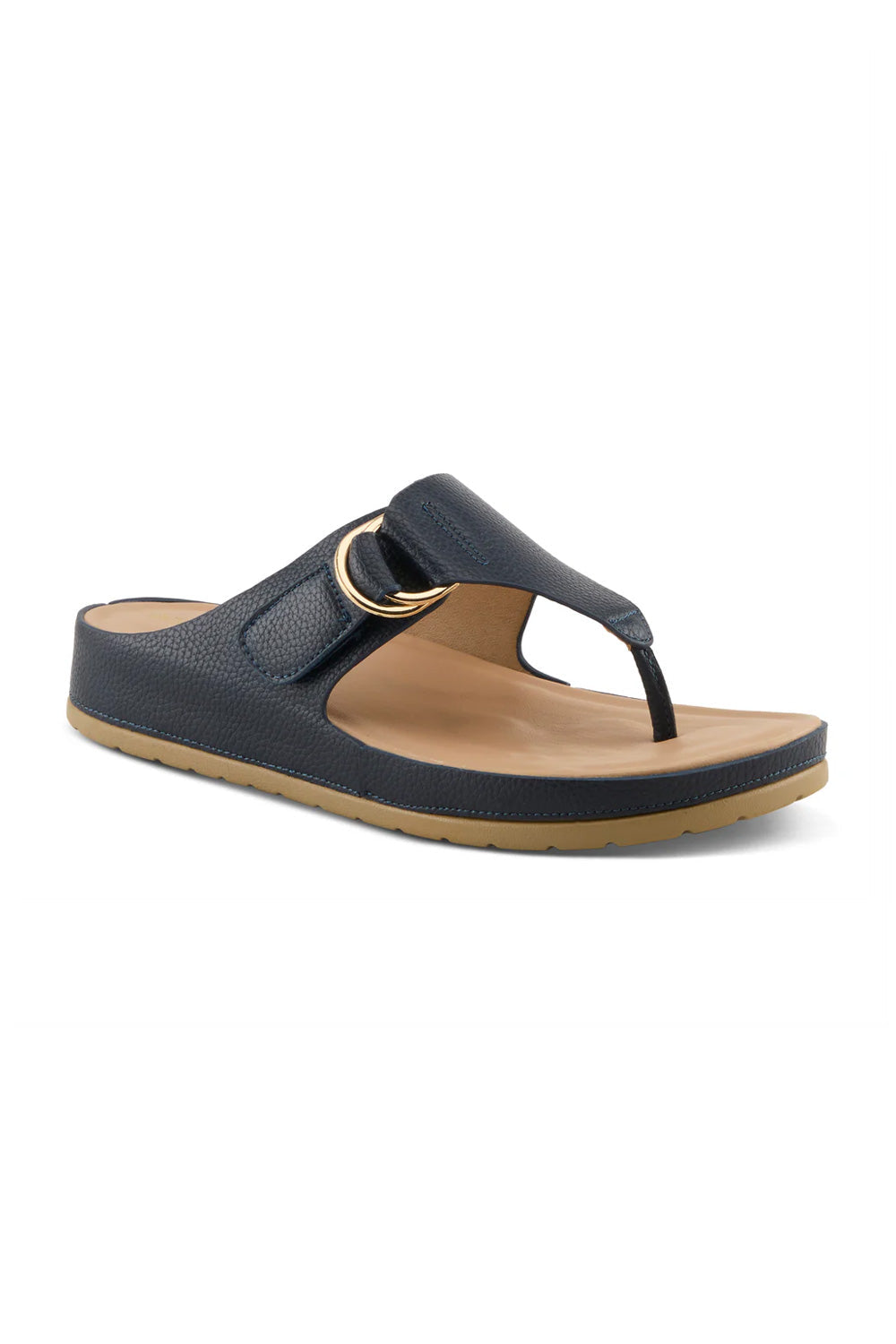 Patrizia Rozeta Thong Slide Sandals for Women in Black | ROZETA-BLACK