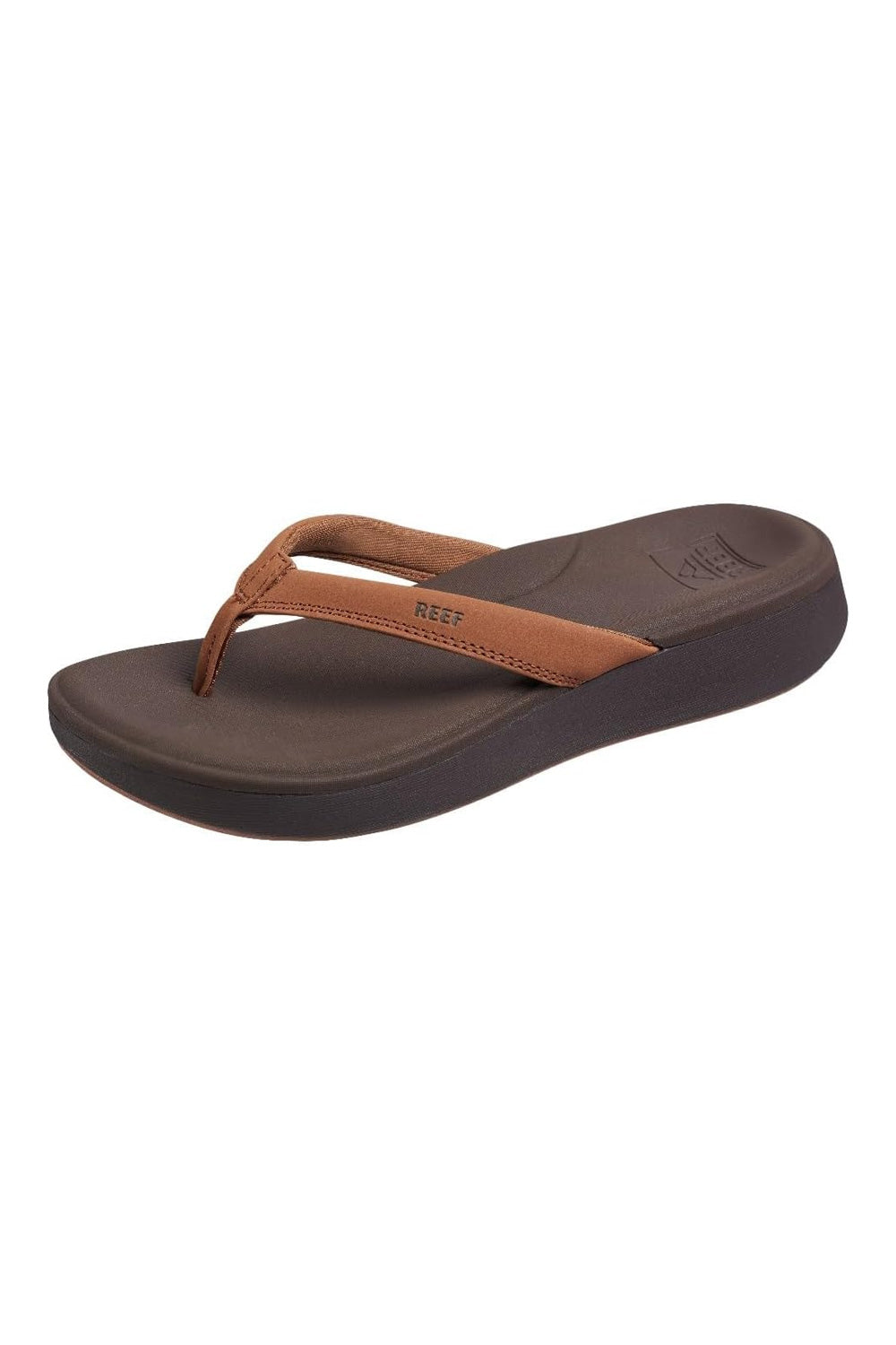 Reef Cushion Cloud Flip Flops for Women in Espresso