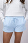 1897 Active Basic Fleece Shorts for Women in Blue
