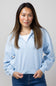 1897 Active ¼ Zip Mock Neck Pullover for Women in Blue