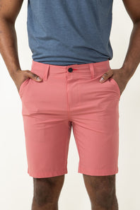 1897 Original 9” Hydro Flat Front Shorts for Men in Red