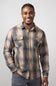 1897 Original Plaid Shirt Jacket for Men in Beige