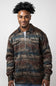 Ariat Caldwell Printed Shirt Jacket for Men in Cub Brown