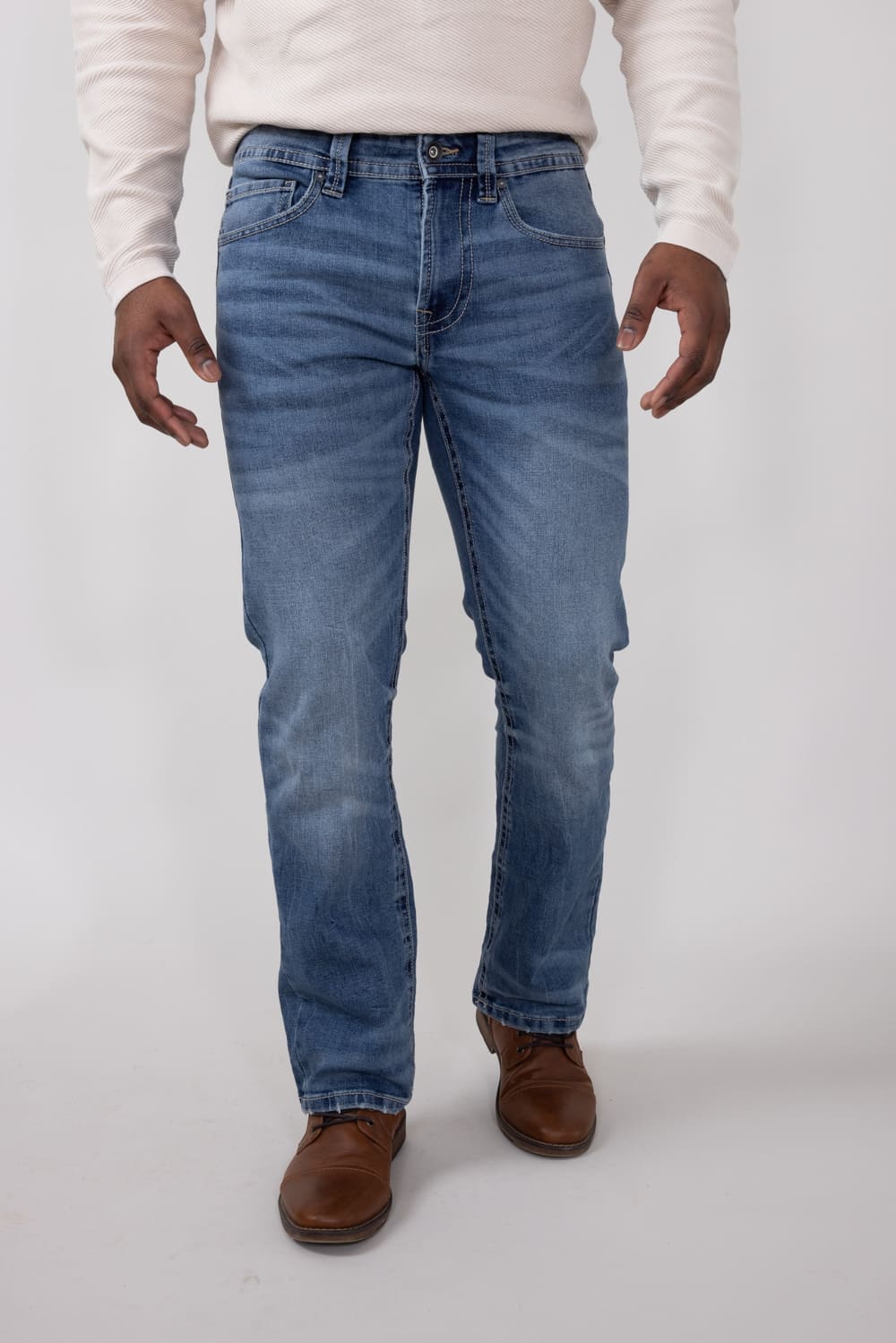 Axel Jeans Colton Eaton Bootcut Athletic Jeans for Men