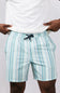 Billabong Good Times Lay Back Striped Shorts for Men in Seafoam
