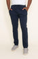 Copper & Oak Elastic File Tech Jogger Pants for Men in Blue