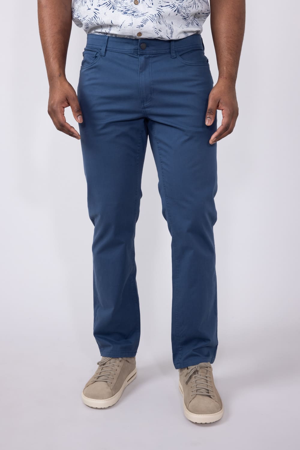 Copper & Oak Leaders Pants for Men in Dark Blue