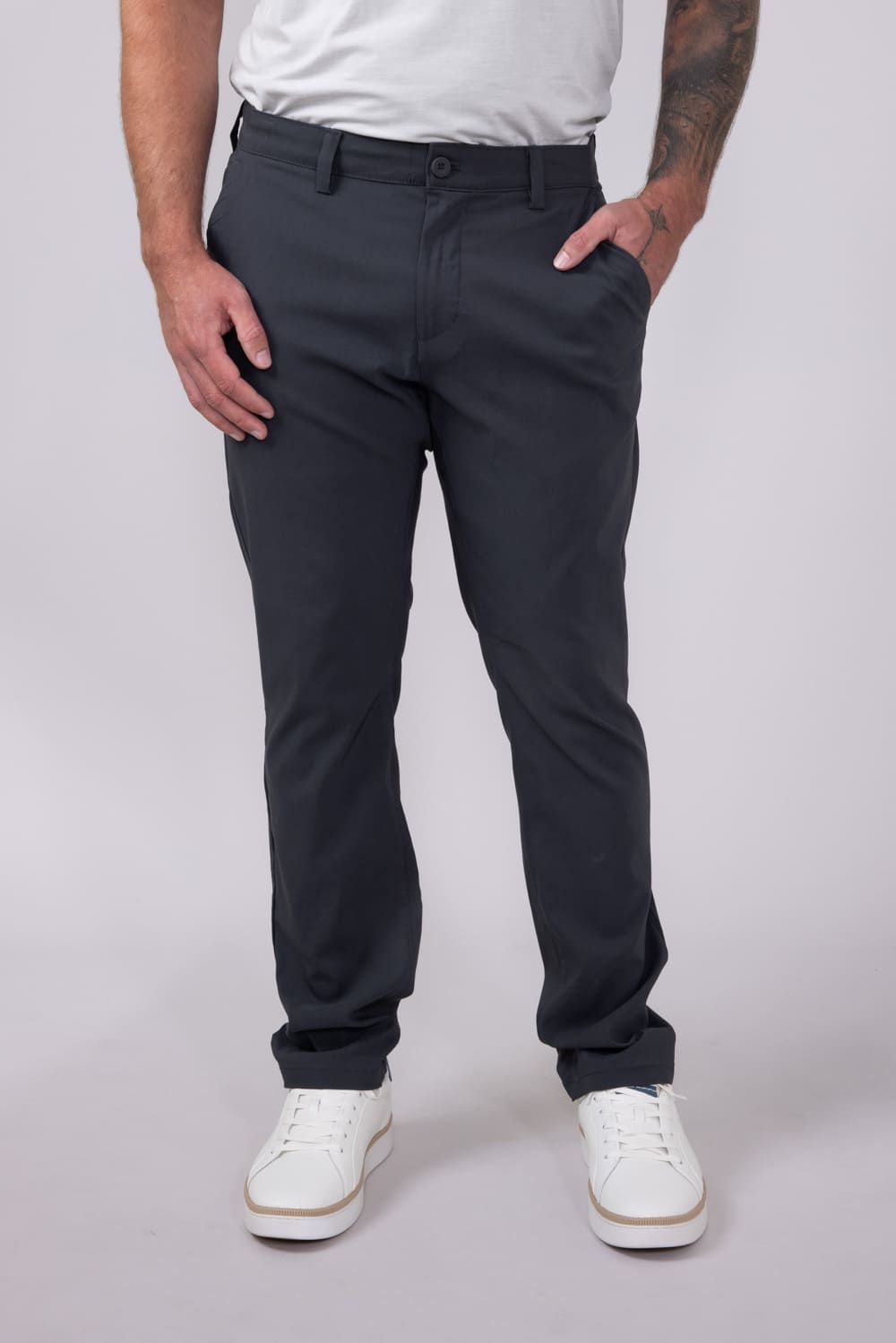 Copper & Oak Faille Trouser Pants for Men in Iron