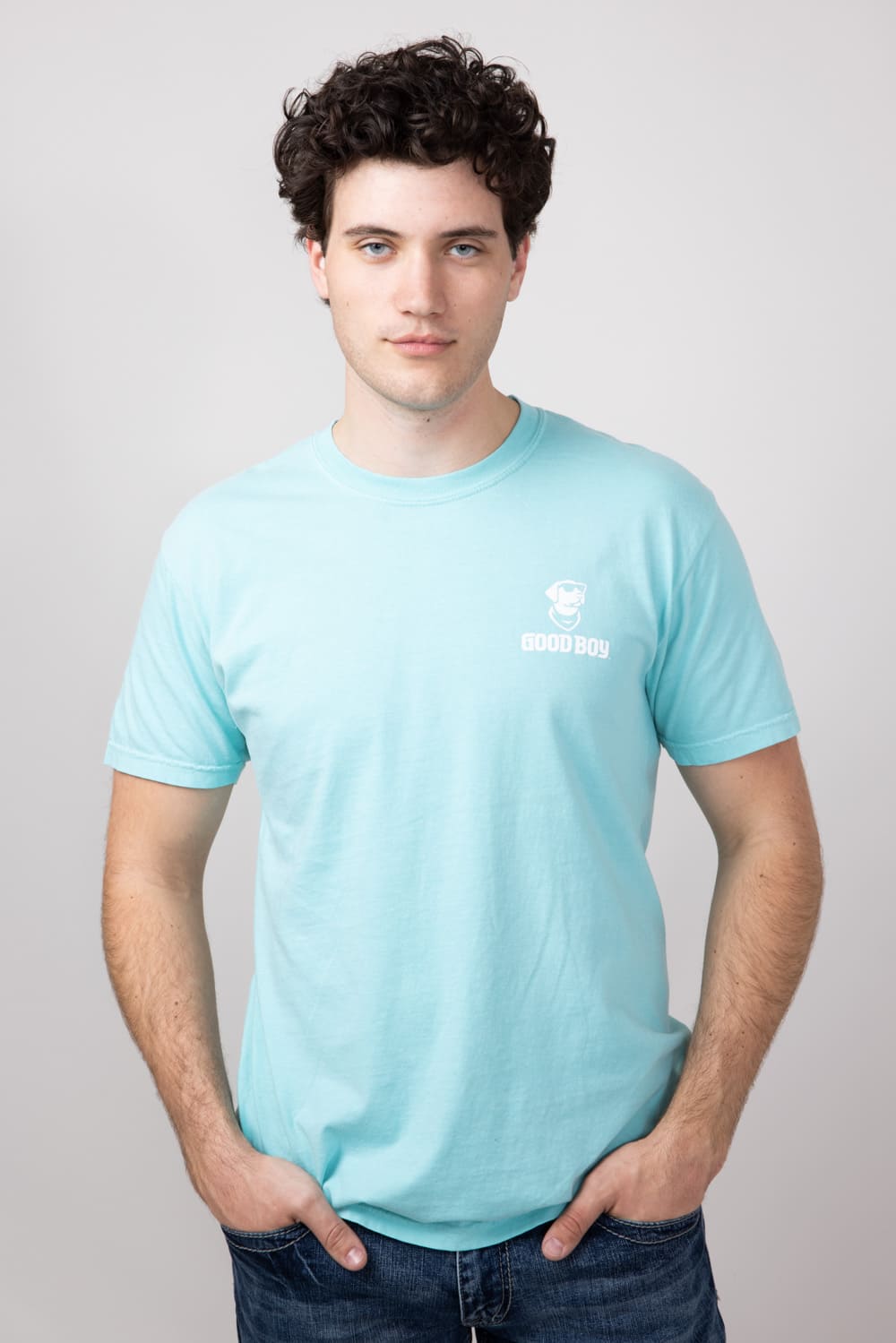 Country Club Dog T-Shirt for Men in Mint