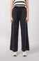Denim Elastic Pull On Pants for Women in Black