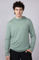 Free Fly Bamboo Lightweight Hoodie for Men in Palm Green