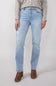 Hidden High Rise Ella Wide Straight Leg Jeans for Women
