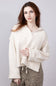 Johnny Collar Sweater for Women in Beige
