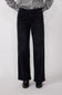 KanCan High Rise Wide Leg Clean Hem Jeans for Women in Black