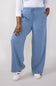 Knit Lounge Pants for Women in Gray Blue
