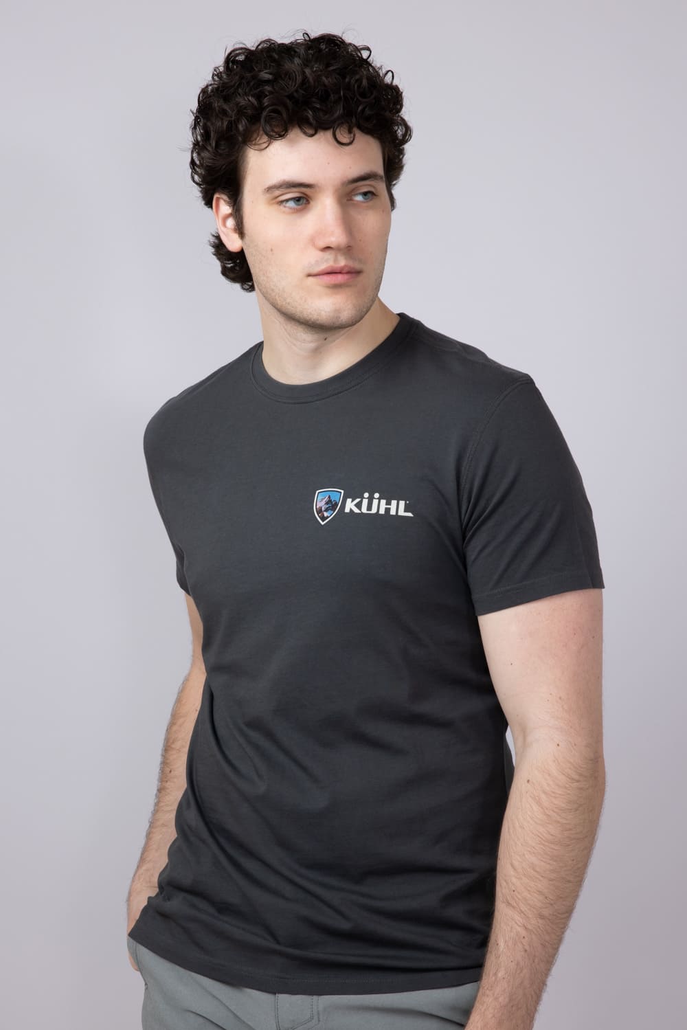 Kuhl Mountain T-Shirt for Men in Carbon Grey