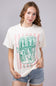 Les Sardine Stripe Oversized T-Shirt for Women in Ivory