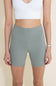 Love Tree Biker Shorts for Women in Green