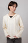 Thread & Supply Lyndon Hooded Sweater for Women in Ivory