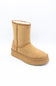 Beach by Matisse Mortiz Fur Top Booties for Women in Chestnut