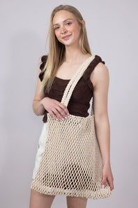 Maui Market Tote for Women in White
