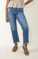 Mica High Rise Straight Crop Jeans for Women