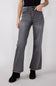 Mica Super High Rise Wide Leg Jeans for Women in Dark Grey