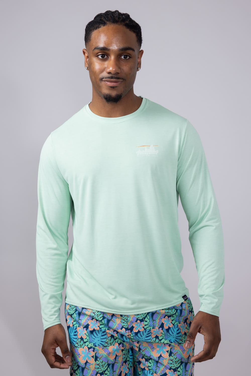 Patagonia Men’s Capeliene Cool Daily Graphic T-Shirt for Men in Green