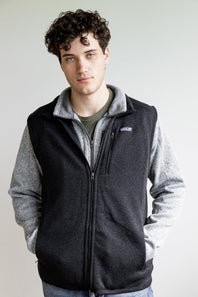 Patagonia Men’s Better Sweater Fleece Vest in Black