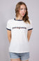 Patagonia Women’s ’73 Logo Ringer T-Shirt in Birch White | 37785-BCW
