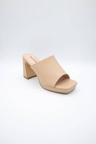 Pierre Dumas Lois Platform Heels for Women in Nude
