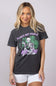 Plants Not People T-Shirt for Women in Black