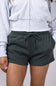 1897 Active Basic Fleece Shorts for Women in Green