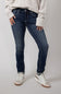 Silver Jeans Mid Rise Girlfriend Jeans for Women