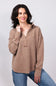 Simply Southern V-neck Collar Top for Women in Sand