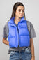 Simply Southern Lightweight Packable Vest for Women in Blue