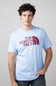 The North Face Half Dome T-Shirt for Men in Cornflower Blue