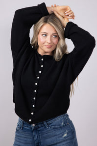 Piper Cardigan for Women in Black