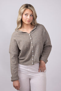 Piper Cardigan for Women in Mocha