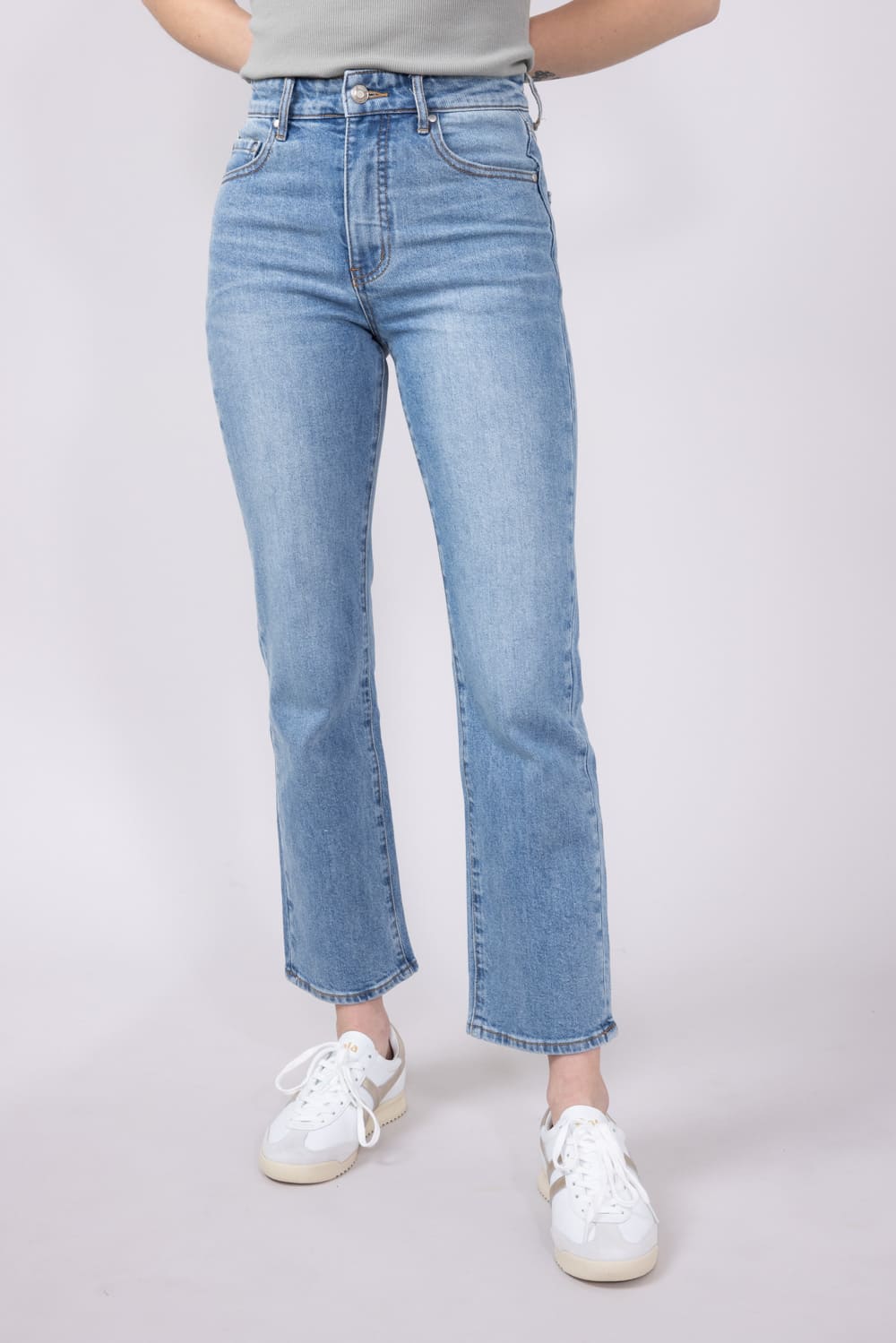 Thread & Supply High Rise Charlie Vintage Kick Flare Jeans for Women