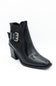 Top Moda Karen Buckle Booties for Women in Black