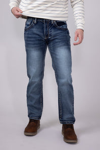 True Luck Ramsey Straight Stretch Jeans for Men