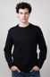 Weatherproof Vintage Waffle Henley Shirt for Men in Black