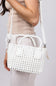 Woven Braided Beach Purse for Women in Ivory