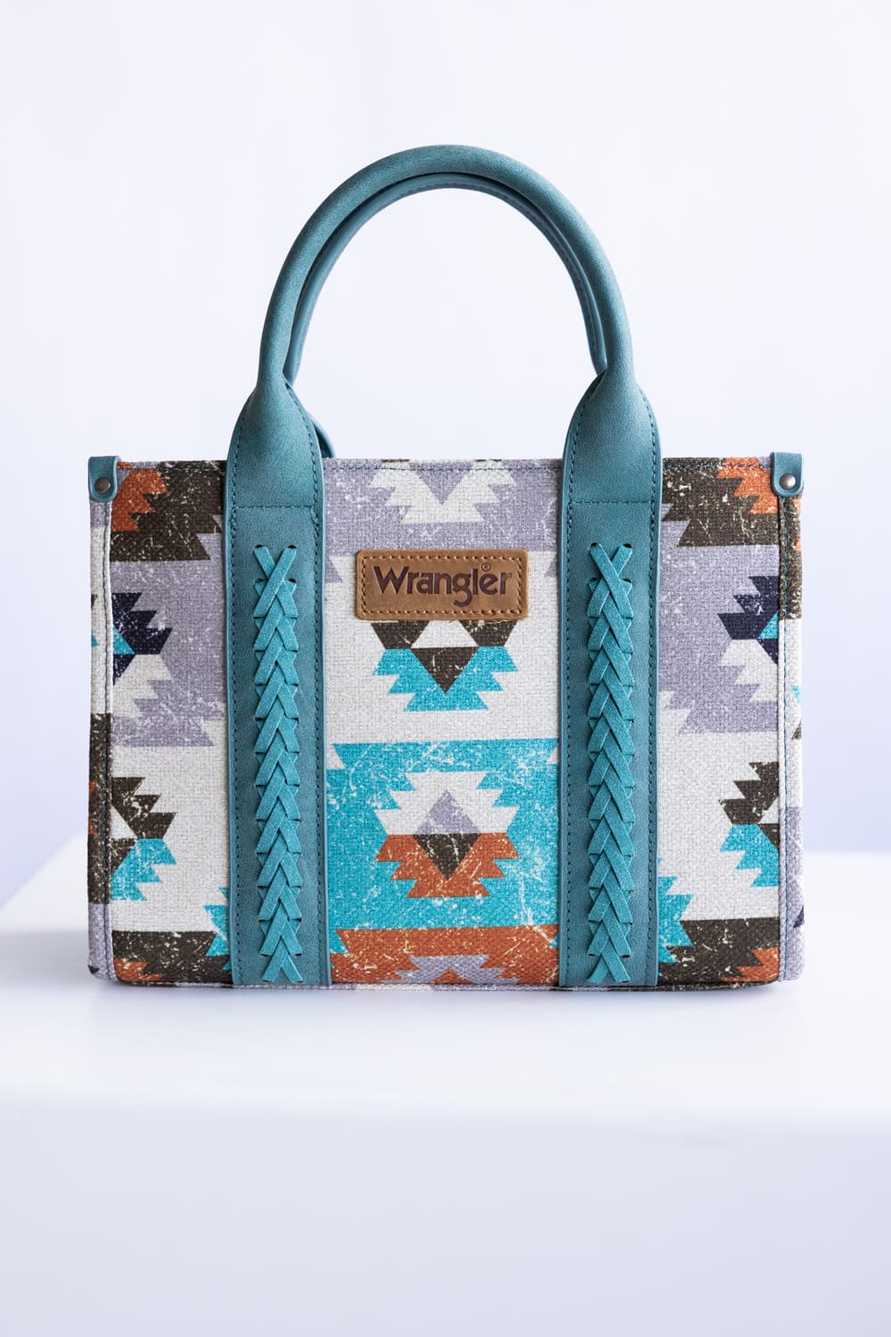 Wrangler Southwestern Small Tote for Women in Turquoise