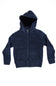 Youth Full Zip Sweater for Boys in Navy